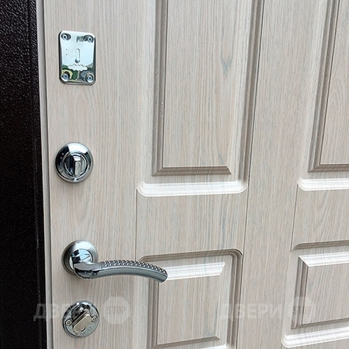 Входная металлическая Дверь Ратибор Комфорт Белёный дуб в Ногинск