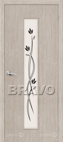 Межкомнатная дверь Тренд-14 (3D Cappuccino) в Ногинск