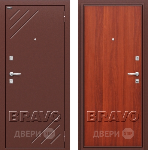 Дверь Bravo Оптим Стандарт Итальянский Орех в Ногинск