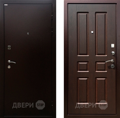 Входная металлическая Дверь Ратибор Комфорт Орех премиум в Ногинск