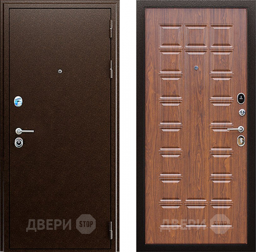 Входная металлическая Дверь АСД Спартак Орех темный в Ногинск