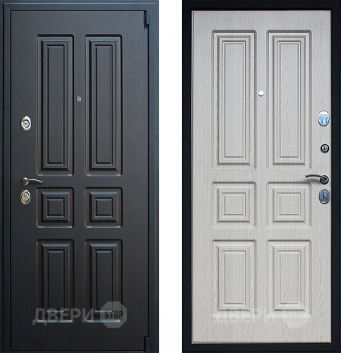 Входная металлическая Дверь АСД Атлант Белёный дуб в Ногинск