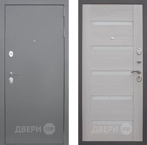 Входная металлическая Дверь Снедо Люкс Белая Лиственница 3К в Ногинск