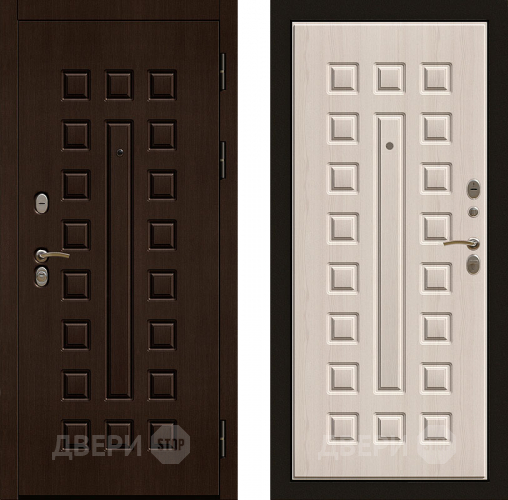 Входная металлическая Дверь Райтвер Р-Сенат Беленый Дуб в Ногинск