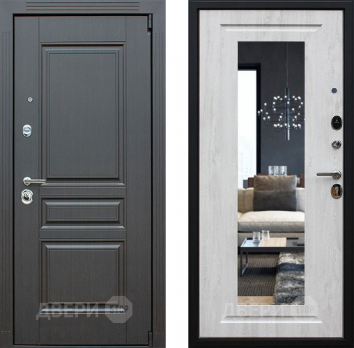 Входная металлическая Дверь АСД Гермес с зеркалом в Ногинск