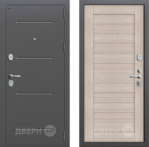 Входная металлическая Дверь Groff Т2-221 Cappuccino Veralinga в Ногинск