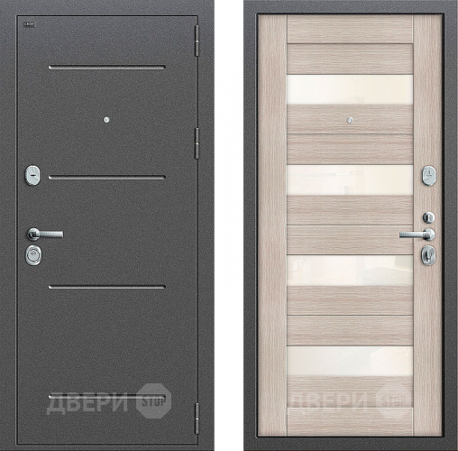 Входная металлическая Дверь Groff Т2-223 Cappuccino Veralinga в Ногинск