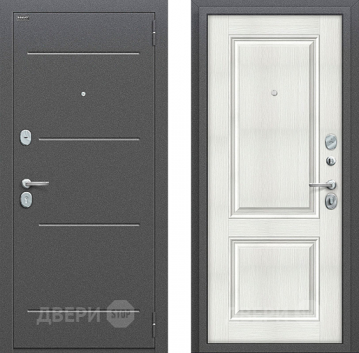 Входная металлическая Дверь Bravo Оптим Стиль Bianco Veralinga в Ногинск