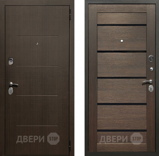 Входная металлическая Дверь Престиж Люкс Арабика/Темный орех в Ногинск