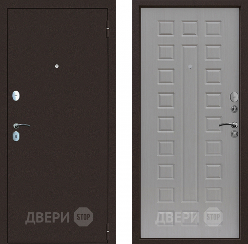 Входная металлическая Снедо Патриот РФ белая лиственница в Ногинск