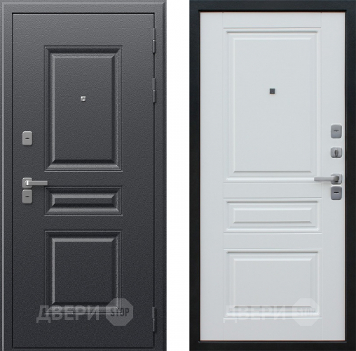 Входная металлическая Дверь АСД Терморазрыв Диксон Белый матовый в Ногинск