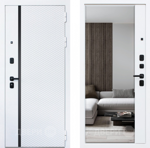 Входная металлическая Дверь АСД Ливерпуль с зеркалом в Ногинск