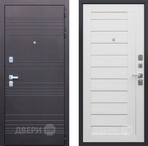 Входная металлическая Дверь АСД Дуэт Лиственница белая в Ногинск