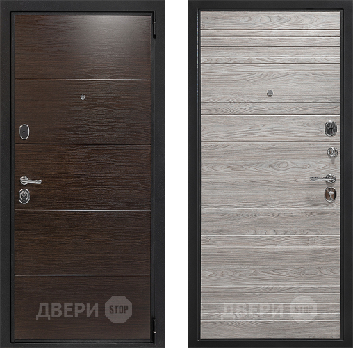 Входная металлическая Дверь Дверной Континент Белград Вяз Каньон Какао в Ногинск
