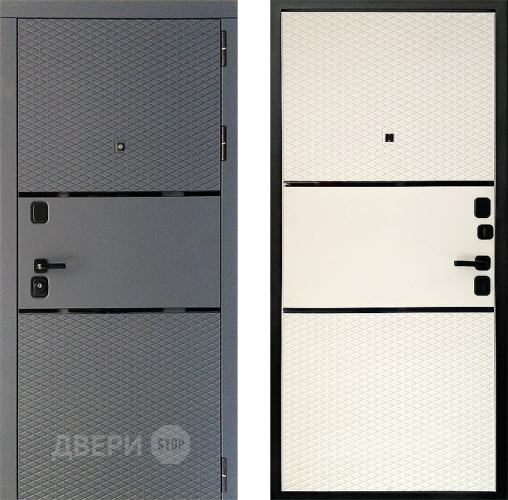 Входная металлическая Дверь (Дверной Континент) Диамант Софт айс в Ногинск