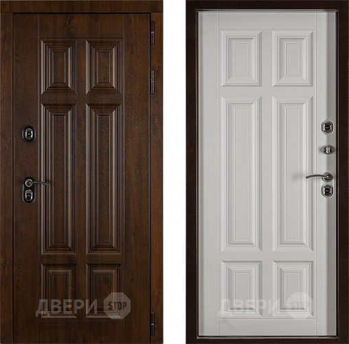 Дверь Заводская Урал ПП Лайт 3К Вайт (с терморазрывом) в Ногинск