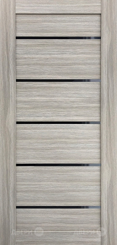 Межкомнатная дверь Модель Люкс ПО Дуб дымчатый в Ногинск