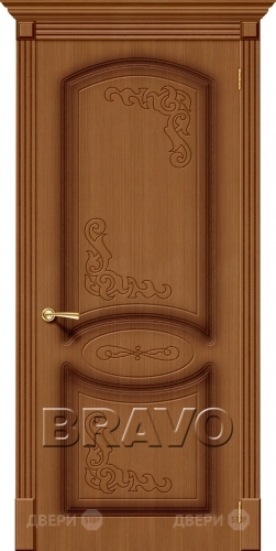 Межкомнатная дверь Азалия (Орех) в Ногинск