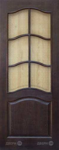 Межкомнатная дверь 7-ПО темный лак в Ногинск