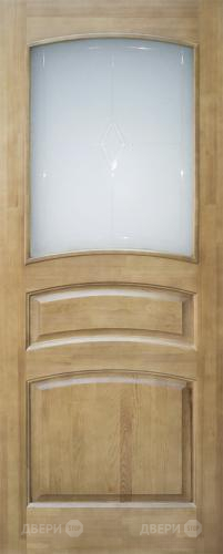 Межкомнатная дверь 16-ПО светлый лак в Ногинск