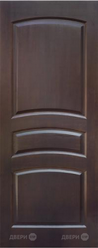 Межкомнатная дверь 16-ПГ темный лак в Ногинск