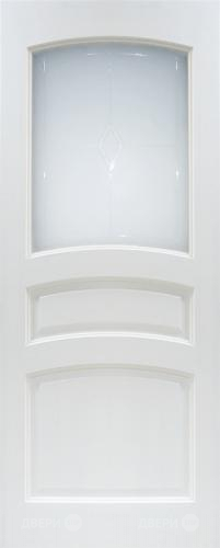 Межкомнатная дверь 16-ПО белый лоск в Ногинск