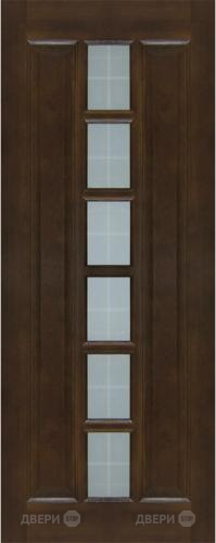 Межкомнатная дверь 11-ПО темный лак в Ногинск