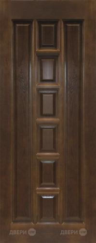 Межкомнатная дверь 11-ПГ темный лак в Ногинск