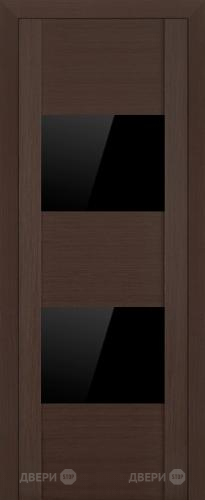 Межкомнатная дверь ProfilDoors 21X венге мелинга (черный глянцевый лак) в Ногинск