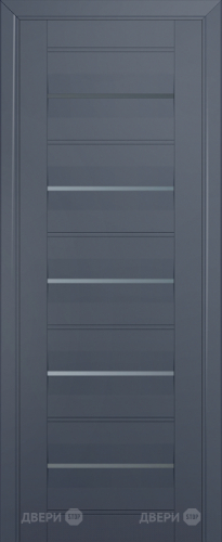 Межкомнатная дверь ProfilDoors 48U антрацит (графит) в Ногинск