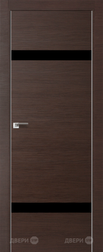 Межкомнатная дверь ProfilDoors 3Z венге кроскут (черный лак) в Ногинск