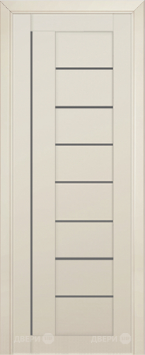 Межкомнатная дверь ProfilDoors 17U магнолия сатинат (графит) в Ногинск