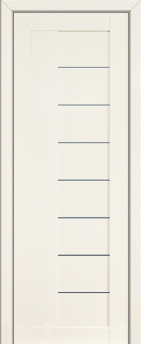 Межкомнатная дверь ProfilDoors 17L магнолия люкс (графит) в Ногинск