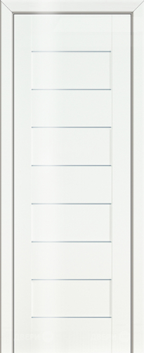 Межкомнатная дверь ProfilDoors 45L белый люкс (графит) в Ногинск