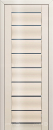 Межкомнатная дверь ProfilDoors 76L магнолия люкс (графит) в Ногинск