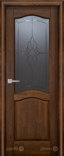 Межкомнатная дверь Лео ПО античный орех в Ногинск