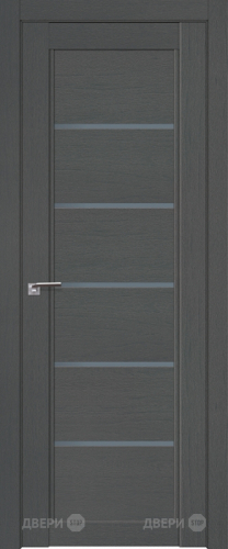 Межкомнатная дверь ProfilDoors 2-76 XN Грувд (графит) в Ногинск