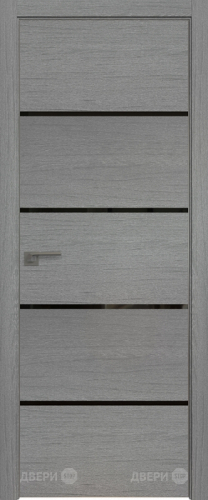 Межкомнатная дверь ProfilDoors 20 ZN Грувд (черный лак) в Ногинск