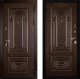 Входная металлическая Дверь Сударь МД-32 Венге в Ногинск