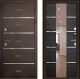 Входная металлическая Дверь (Дверной Континент) Савона с зеркалом Венге в Ногинск