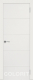 Межкомнатная дверь Граффити 2 ПГ белая эмаль в Ногинск