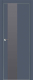 Межкомнатная дверь ProfilDoors 5E Антрацит (серебряный лак) в Ногинск