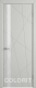 Межкомнатная дверь К5 ПО светло-серая эмаль в Ногинск
