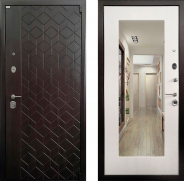 Дверь Ратибор Квант зеркало 3К Лиственница