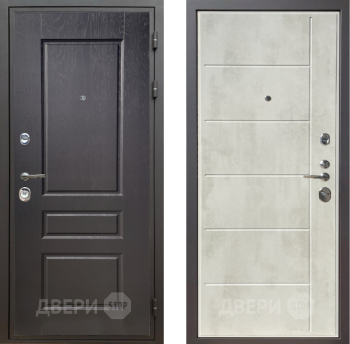 Дверь Шелтер (SHELTER) Комфорт Дуб английский 11 Бетон крем в Ногинск