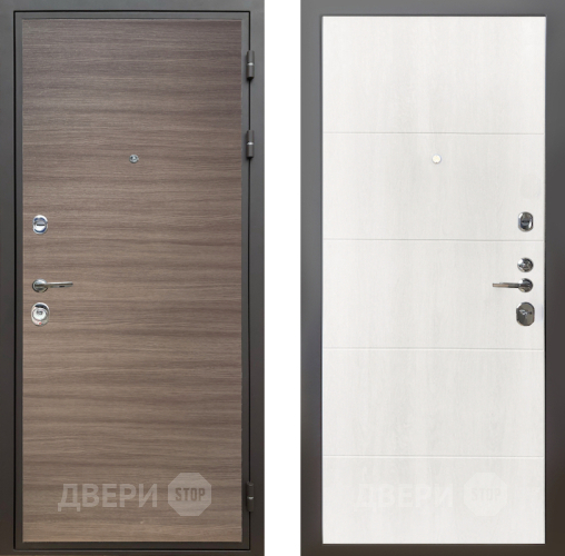 Входная металлическая Дверь Шелтер (SHELTER) Комфорт Дуб тоскано поперечный 7 Дуб филадельфия крем в Ногинск