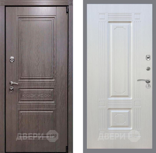 Входная металлическая Дверь Рекс (REX) Пренмиум-S FL-2 Лиственница беж в Ногинск