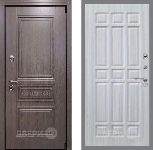 Входная металлическая Дверь Рекс (REX) Пренмиум-S FL-33 Сандал белый в Ногинск