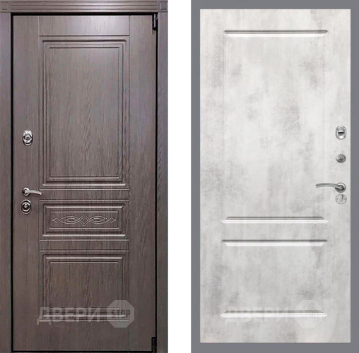 Входная металлическая Дверь Рекс (REX) Пренмиум-S FL-117 Бетон светлый в Ногинск