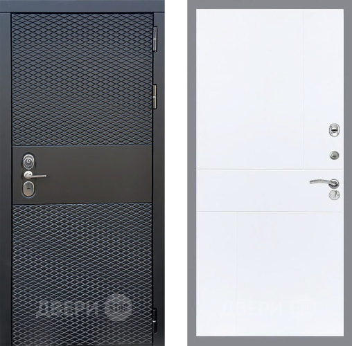 Входная металлическая Дверь Стоп БЛЭК CISA ФЛ-290 Силк Сноу в Ногинск